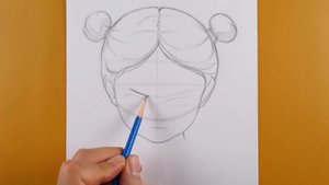 Простой и красивый урок рисования аниме-девушек