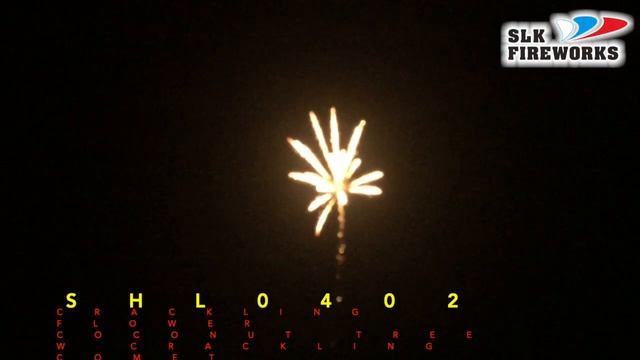 4" SHL0402 CRACKLING FLOWER COCONUT TREE W CRACKLING COMET смотреть онлайн