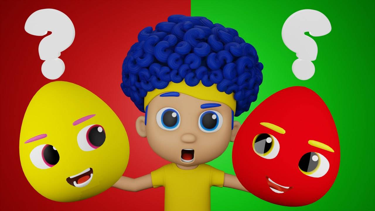 Яйца с Сюрпризами и Забавная Головоломка | D Billions Детские Песни