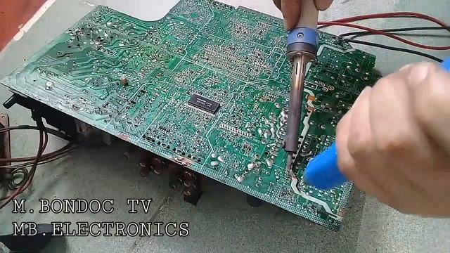 JVC CRT TV 21inch NO PWER & VERTICAL TROUBLE (MB.ELECTRONICS) смотреть онлайн