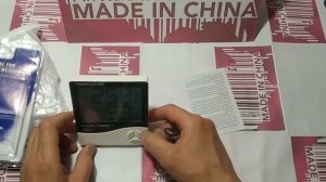 ЖК термометр с часами и датчиком влажности с AliExpress