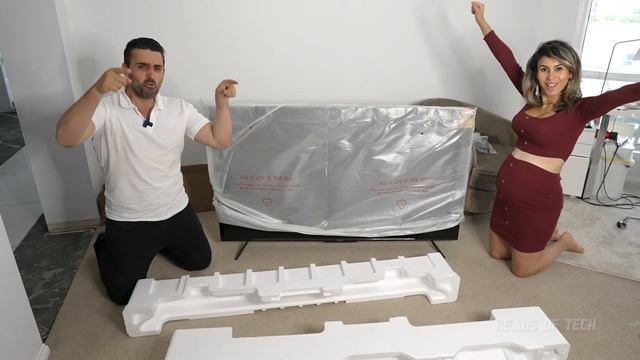 IT'S BIG ENOUGH 😜 | 65" PRISM+ Q65 PRO QE 4K Android TV | Unboxing & REVIEW смотреть онлайн