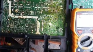 BLINKING SHARP CRT TV REPAIR