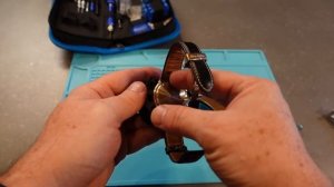 Watch battery replacement on a Citizen Eco Drive