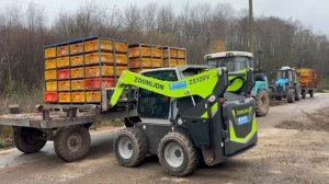 ZOOMLION ZS120V - тест драйв на птицефабрике в МО
