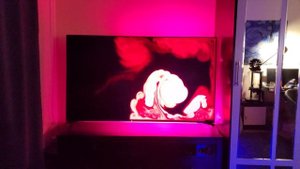 Ambilight+Sony KD-65XH9505 просмотр теста