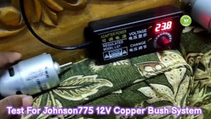 Smart Adjustable Power Adapter | DC 3V-24V 3Amax | Built-in 3bit Voltmeter | Run any 775 DC Motor