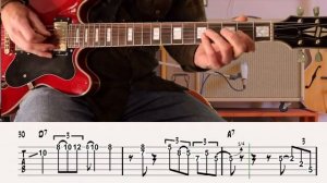 Robben Ford - Blues Solo in A(tab)