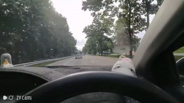 ทดสอบระบบ Lane Departure Warning System ระบบเตือนการออกนอกเลนส์ ถนนซุปเปอร์ไฮเวย์ เชียงใหม่-ลำปาง смотреть онлайн