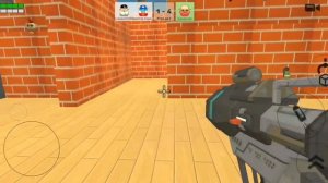 играю в режим дуэль в Чикен ган!