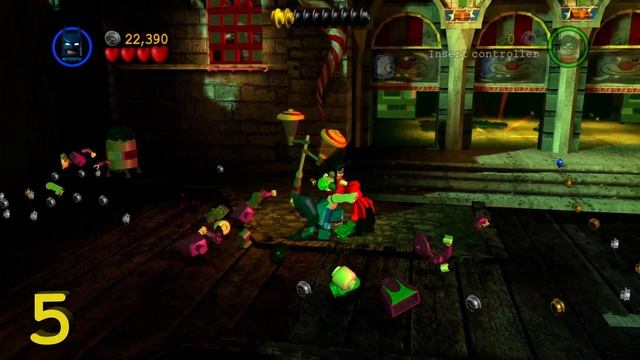 LEGO Batman: The Videogame | LITTLE FUN AT THE BIG TOP - Minikits & Red Power Brick