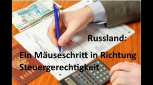 Russland: Ein Mäuseschritt in Richtung Steuergerechtigkeit