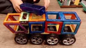 БТР из магнитного конструктора