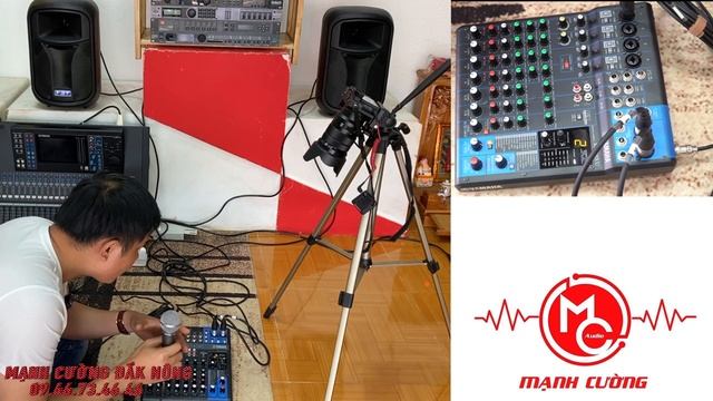 Mixer yamaha MG10XU Kết hợp với loa FBT J8A Hát karaoke bao phê смотреть онлайн