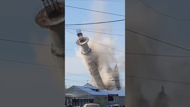 5 ЛЕТ НАЗАД: СНОС БАШНИ В ЕКАТЕРИНБУРГЕ (24.03.2018) Yekaterinburg TV Tower Demolition