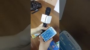 Обзор Беспроводной караоке микрофон от ООО АСТ