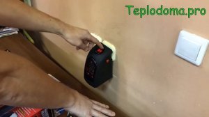 Видеообзор портативного обогревателя Handy Heater  - Хэнди Хитер