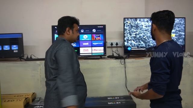real wholesale price smart led tv | salem smart ledtv market| yummy vlogs смотреть онлайн