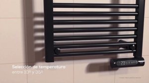 Toallero eléctrico Ready Warm 9100 Smart Towel Black