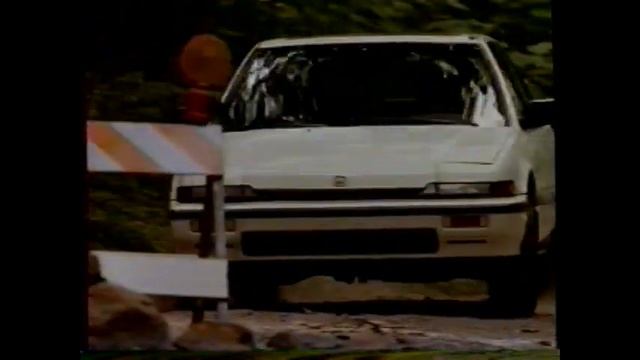1989 Honda Accord LXi "Double wishbone suspension" TV Commercial смотреть онлайн