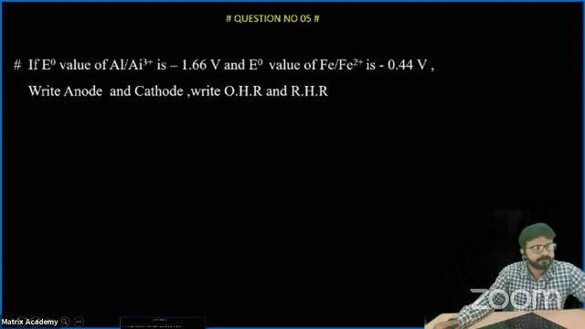 BATCH-B MATRIX ONLINE XI (CHEMISTRY-REDOX REACTION) LECTURE 10 смотреть онлайн