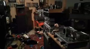 ламповый усилитель однотакт звучание на 6п3се . 10 ватт мощность.