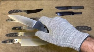 Клинки ножей в ассортименте Кухня и разделочные