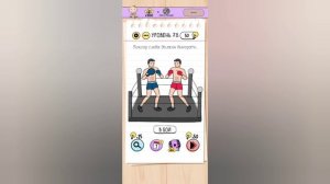 Brain test: Хитрые головоломки. Уровни 76, 77, 78, 79, 80