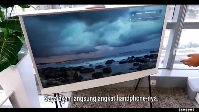 Cara koneksi NFC ke Tv The Serif 2020 || How to connect NFC with the serif смотреть онлайн