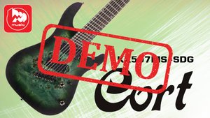 Электрогитара CORT KX507MS - демонстрация звучания