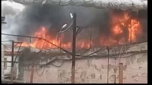 Горит ИК-4, Тюмень, Авторемонтная, 28-09-2019