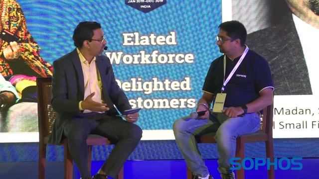 Fireside chat by Sunil Sharma, MD,  Sophos & Vishal Madan, VP - IT, Capital Small Finance Bank Ltd. смотреть онлайн