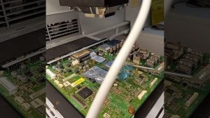 пайка процессора на телевизоре LG