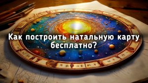 ⭐️ Как построить натальную карту бесплатно? ⭐️ Узнать предназначение дешево ⭐️