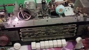 Беларусь 59,что принимает ламповый приемник на СВ диапазоне после полуночи.