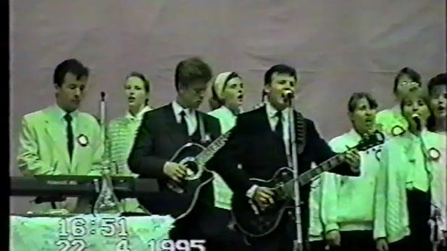 Пасхальное служение! (22.04.1995 г.) (2 ч.) смотреть онлайн