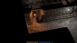 Exanima. Пьяные бомжи с палками дерутся за обоссаный подвал.