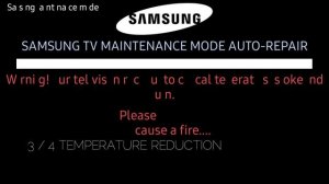 Samsung Smart TV 2012 series Killscreen