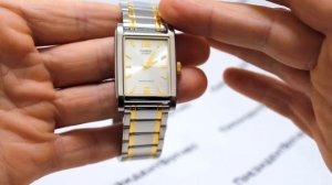 Часы Casio MTP-1235SG-7A [MTP-1235SG-7AEF] - видео обзор от PresidentWatches.Ru