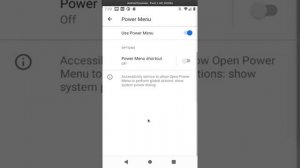 Power menu : No Root Software Power Button Shortcut