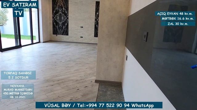 TƏCİLİ! MODERN ÜSLUBUNDA TİKİLMİŞ EV SATILIR/Недвижимость в Баку / EV SATIRAM TV смотреть онлайн