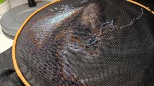 Вышивка крестом. Ветер в гриве. Риолис