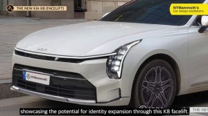 2025 The New KIA K8- Facelift 'Hyundai Grandeur VS Kia K8, who is the winner of the showdown?'