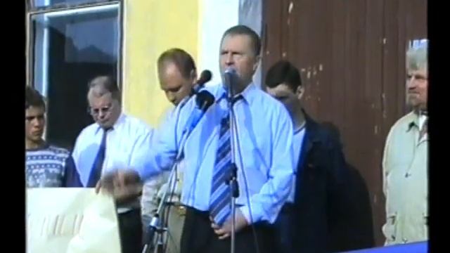 В.В. Жириновский в Грязовце