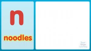 Английские буквы_звуки_The N Song (Lowercase) _ Super Simple ABCs