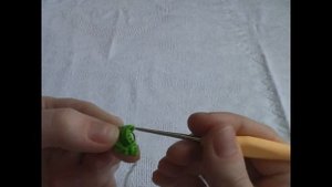 Мастер класс. Комплект "А на небе голубом". Часть 5. Последняя. Вяжем цветочки-листочки