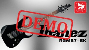 Электрогитара IBANEZ RGMS7 - демонстрация звучания