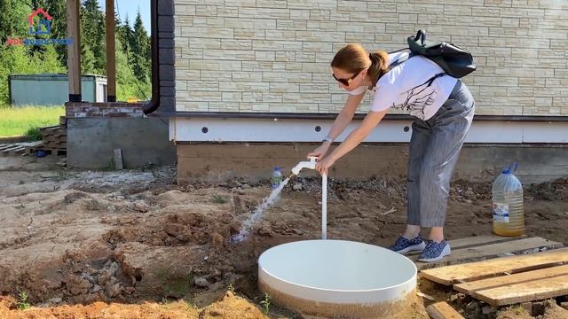 Скважина на воду глубиной 117 метров на частном участке в Рузском округе. Отзыв Влады смотреть онлайн