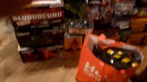 Распаковка Салюта на новый год 2020. Unboxing Silvester Feuerwerk 2019/20. Teil 2