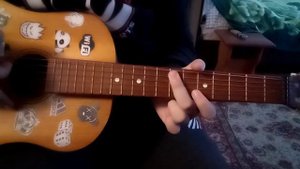 Мелодии на гитаре на одной струне